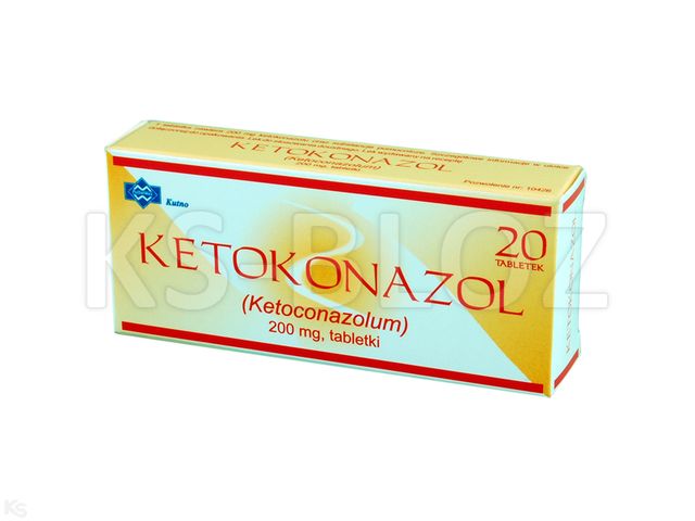 Ketokonazol interakcje ulotka tabletki 200 mg 20 tabl. | (2 blist. po 10 tabl.)