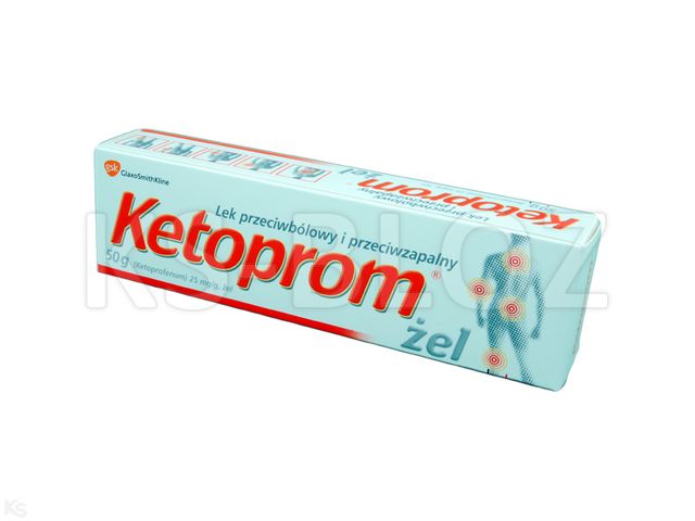 Ketoprom interakcje ulotka żel 25 mg/g 50 g