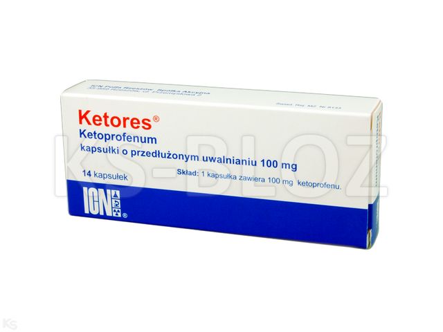 Ketores interakcje ulotka kapsułki o przedłużonym uwalnianiu 100 mg 14 kaps.