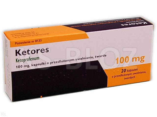 Ketores interakcje ulotka kapsułki o przedłużonym uwalnianiu 100 mg 20 kaps.