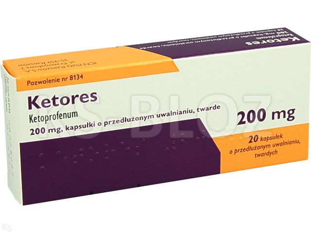 Ketores interakcje ulotka kapsułki o przedłużonym uwalnianiu 200 mg 20 kaps.