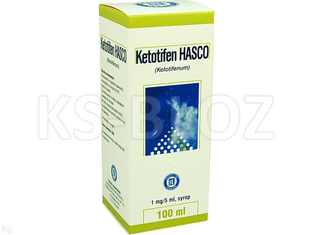 Ketotifen Hasco interakcje ulotka syrop 1 mg/5ml 