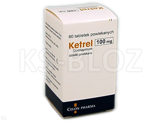 Ketrel interakcje ulotka tabletki powlekane 100 mg 