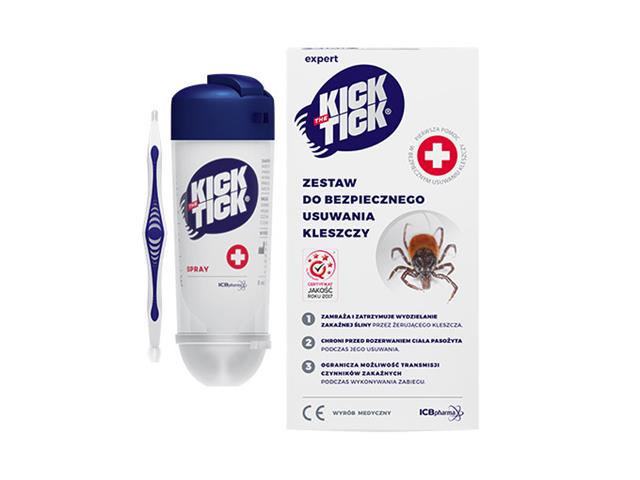 Kick The Tick Expert Zestaw do bezpiecznego usuwania kleszczy interakcje ulotka zestaw  1 szt. (zestaw)