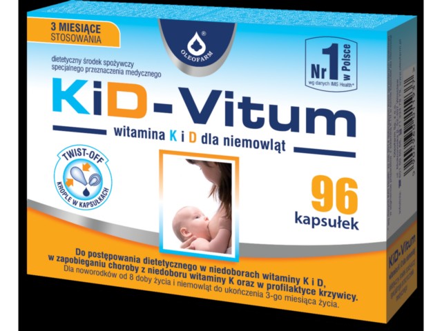 Kid Vitum Witamina K I D Dla Niemowląt Ulotka Dawkowanie