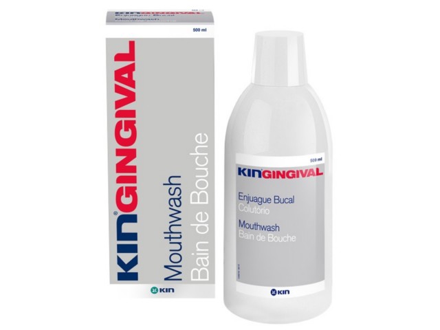 Kin Gingival Alpantha Płyn do płukania jamy ustnej interakcje ulotka   500 ml