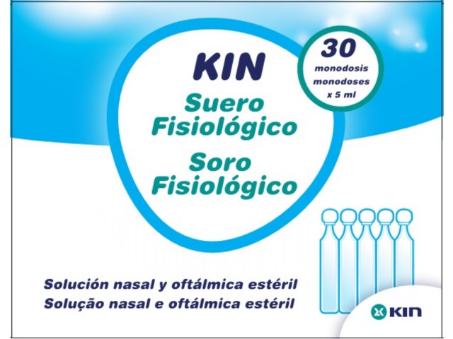 Kin Sól fizjologiczna interakcje ulotka   30 amp. po 5 ml