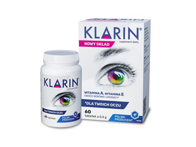 Klarin interakcje ulotka tabletki  60 tabl.