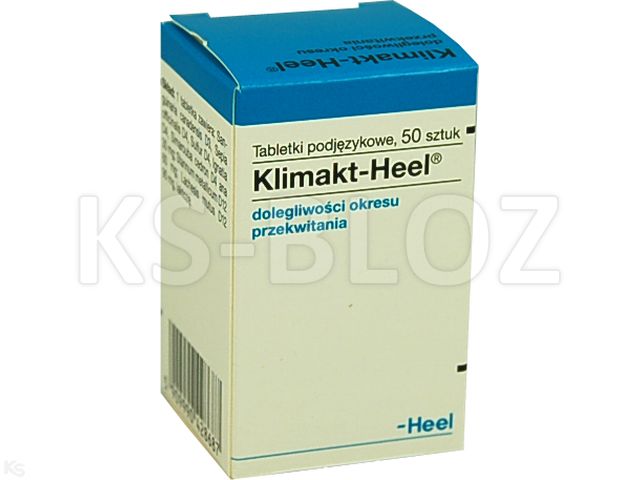 Klimakt-Heel interakcje ulotka tabletki - 50 tabl.