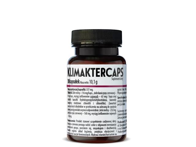 Klimaktercaps interakcje ulotka kapsułki - 30 kaps.