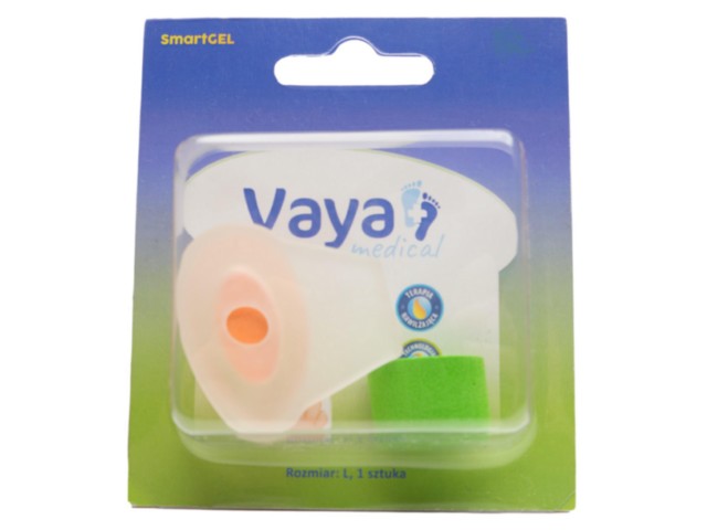 Klin na haluks z pierścieniem i regulacją twardości L/XL Vaya SmartGel interakcje ulotka  - 1 kompl.