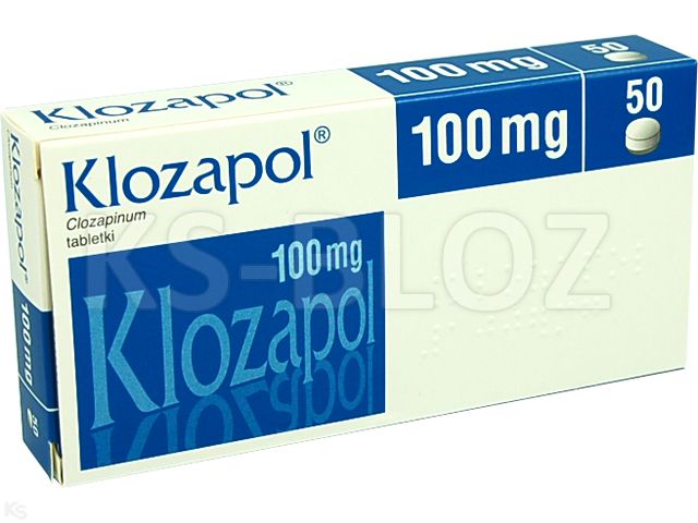 Klozapol interakcje ulotka tabletki 100 mg 50 tabl. | 2 blist.po 25szt.