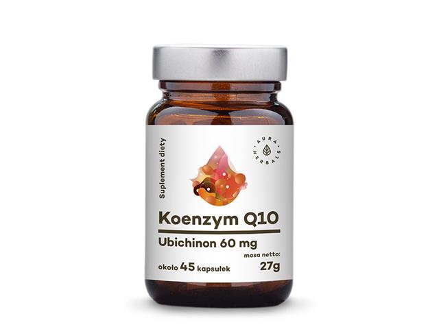 Koenzym Q10 Ubichinon interakcje ulotka kapsułki  27 g | 45 kaps.