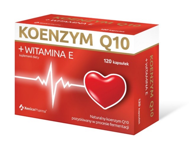 Koenzym Q10 + Witamina E interakcje ulotka kapsułki miękkie  120 kaps. (12 blist. po 10 kaps.)