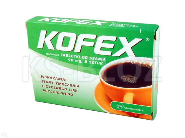 Kofex interakcje ulotka tabletki do ssania 40 mg 8 tabl.