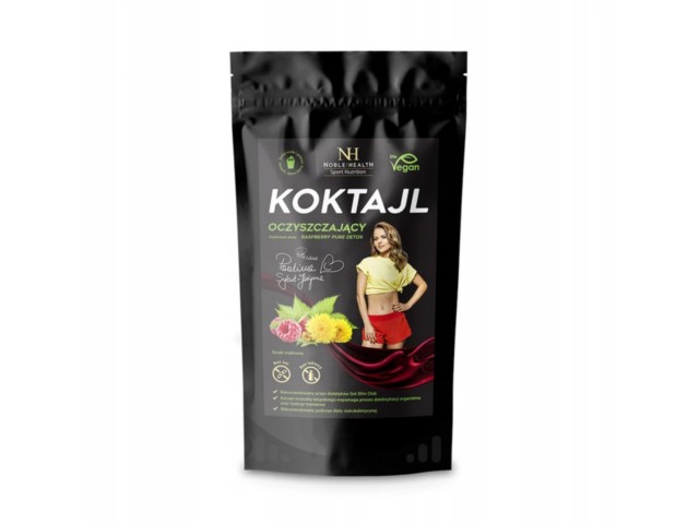 Koktajl oczyszczający malinowy interakcje ulotka proszek - 200 g