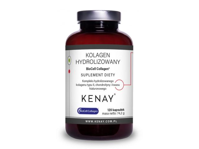 Kolagen Hydrolizowany Typu II Biocell Collagen interakcje ulotka kapsułki - 120 kaps.