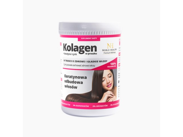 Kolagen + Keratyna I Cynk W proszku interakcje ulotka  - 100 g