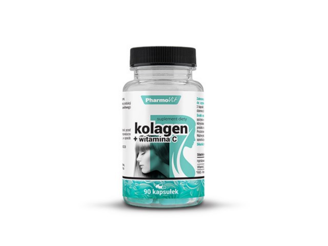 Kolagen + witamina C interakcje ulotka kapsułki - 90 kaps.