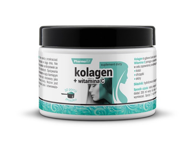 Kolagen + Witamina C interakcje ulotka proszek  150 g