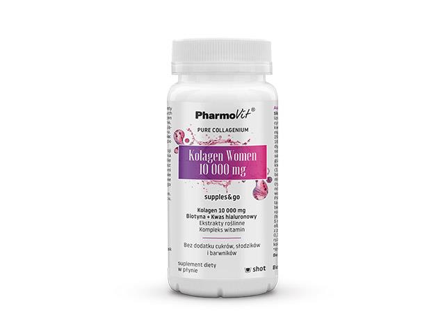 Kolagen Women 10 000 mg supples & go Pharmovit interakcje ulotka płyn  120 ml