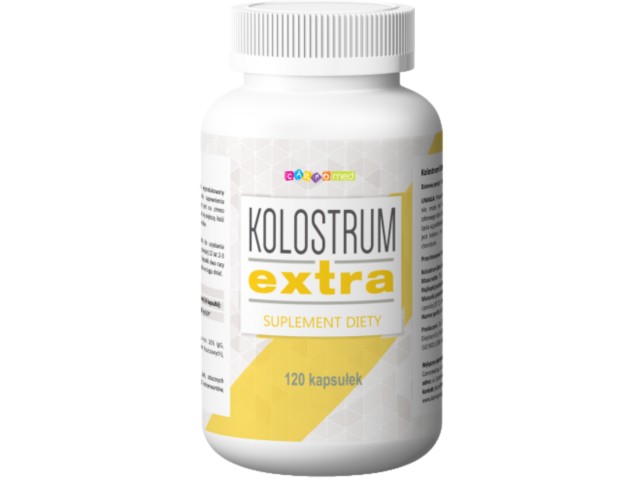KOLOSTRUM EXTRA interakcje ulotka kapsułki - 120 kaps.