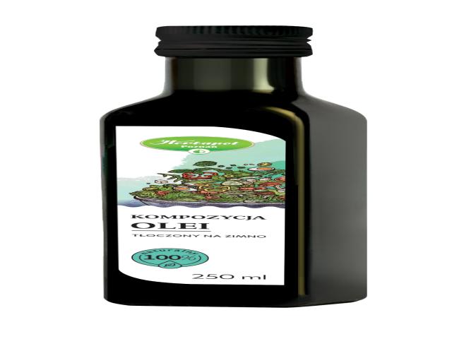 Komozycja Olei interakcje ulotka olej - 250 ml