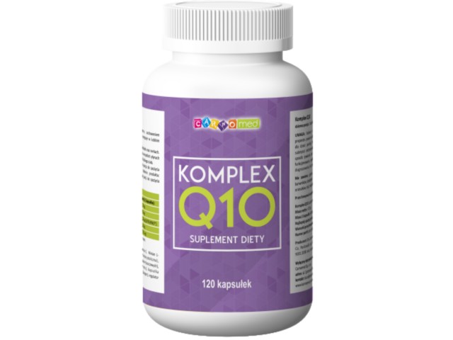 Komplex Q10 interakcje ulotka kapsułki - 120 kaps.