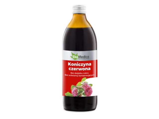 Koniczyna Czerwona interakcje ulotka płyn - 500 ml