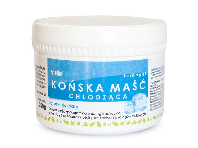 Końska Maść chłodząca interakcje ulotka maść - 250 ml