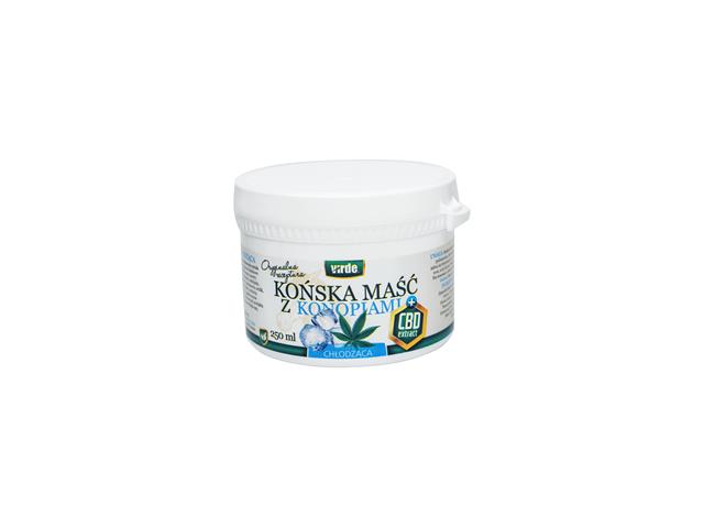 Końska Maść chłodząca z konopiami i CBD interakcje ulotka maść - 250 ml