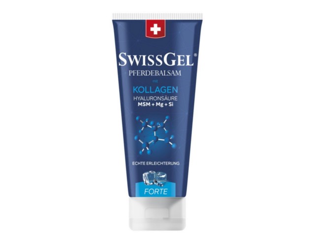 Końska Maść Forte Swissgel Herbamedicus chłodząca z kolagenem interakcje ulotka maść - 200 ml
