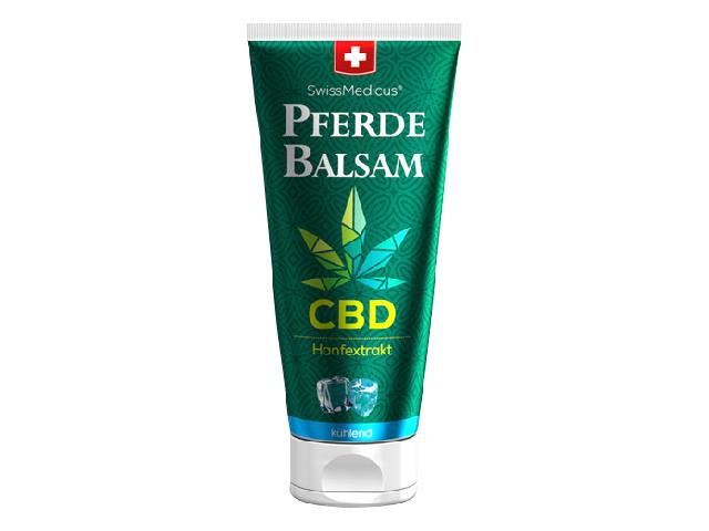 Końska Maść Pferde SwissMedicus chłodząca z CBD interakcje ulotka maść - 200 ml