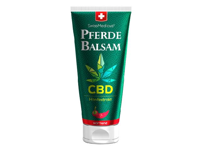 Końska Maść Pferde SwissMedicus rozgrzewająca z CBD interakcje ulotka maść - 200 ml