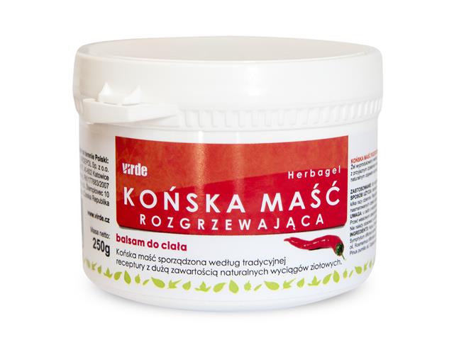 Końska Maść rozgrzewająca interakcje ulotka maść - 250 ml