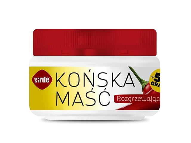 KOŃSKA MAŚĆ ROZGRZEWAJĄCA interakcje ulotka żel  400 g