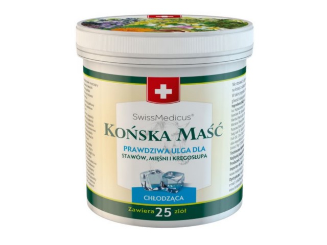 Końska Maść SwissMedicus chłodząca interakcje ulotka balsam - 500 ml