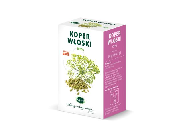 Koper Włoski interakcje ulotka zioła do zaparzania w saszetkach - 30 sasz. po 2 g