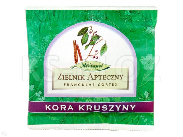 Kora Kruszyny interakcje ulotka zioła do zaparzania - 50 g