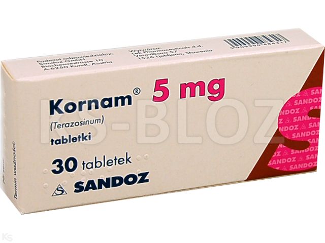 Kornam interakcje ulotka tabletki 5 mg 30 tabl. | 3 blist.po 10 szt.