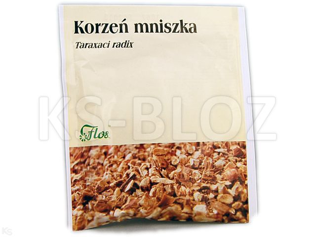 Korzeń Mniszka interakcje ulotka zioła do zaparzania - 50 g