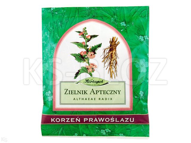 Korzeń Prawoślazu interakcje ulotka zioła do zaparzania  50 g