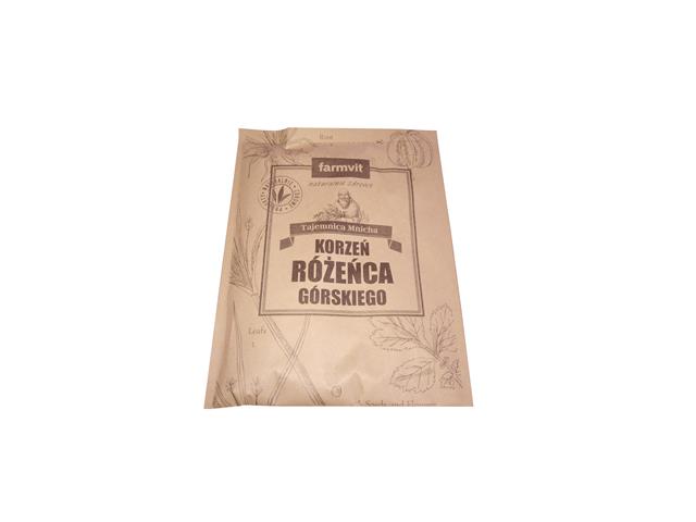 Korzeń Różeńca Górskiego interakcje ulotka herbata  50 g