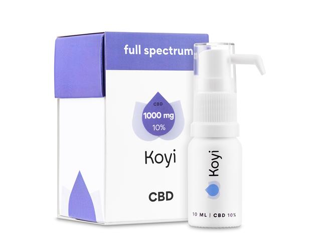 KOYI CBD full spectrum 1000mg 10% interakcje ulotka olej  10 ml