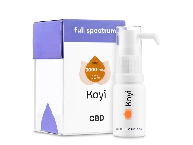 KOYI CBD full spectrum 3000mg 30% interakcje ulotka olej - 10 ml