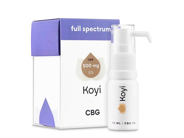 KOYI CBG Full Spectrum 500mg 5% interakcje ulotka olej  10 ml