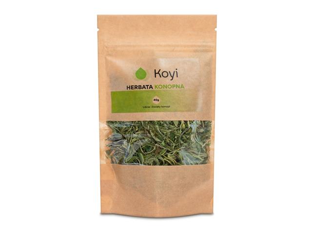KOYI Herbata konopna interakcje ulotka herbata - 40 g