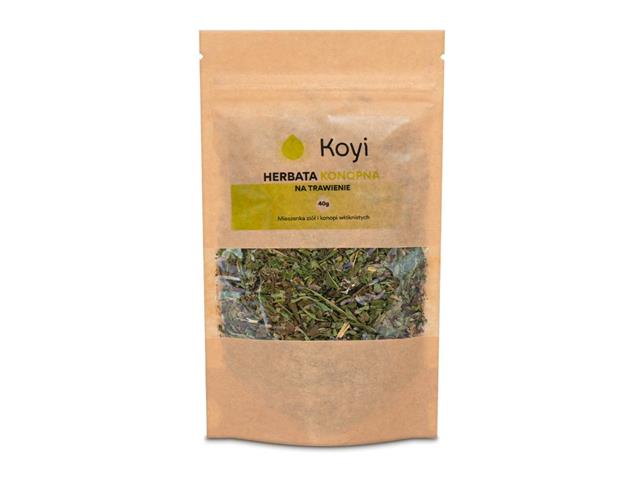 KOYI Herbata konopna na trawienie interakcje ulotka herbata - 40 g