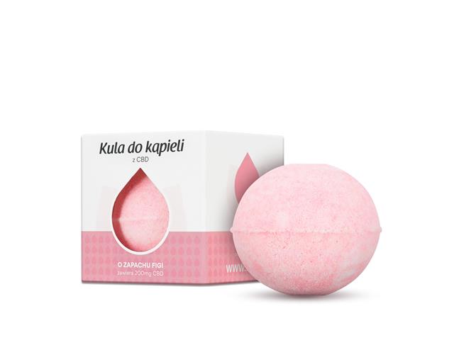 KOYI Kula do kąpieli z CBD o zapachu figi interakcje ulotka kula kąpielowa - 110 g