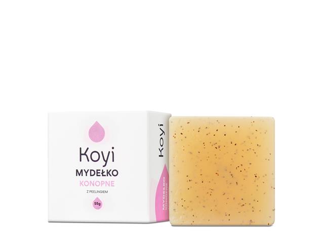 KOYI Mydełko konopne z peelingiem interakcje ulotka mydło - 55 g